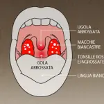La Tonsillite - Le placche in gola